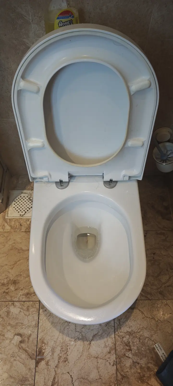 Toilet after deep cleaning