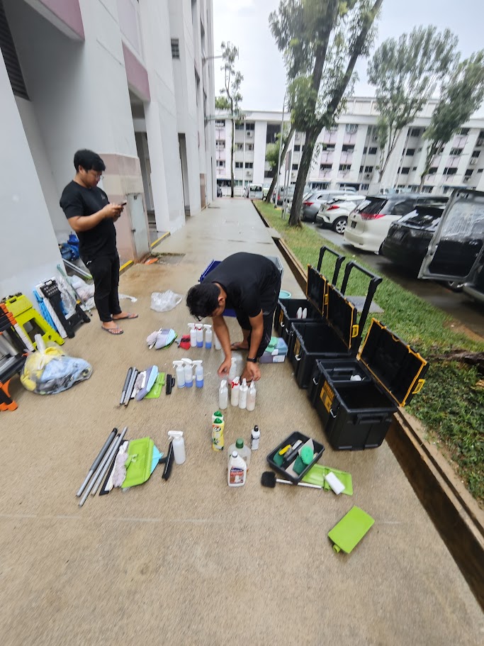 Professional post renovation cleaners