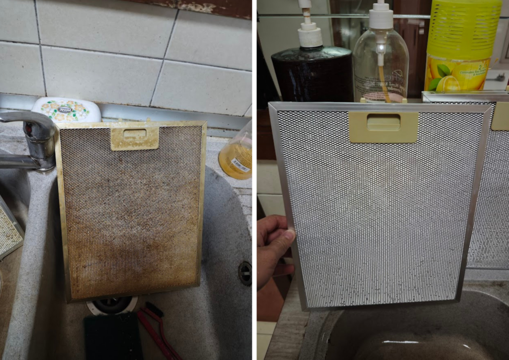 Before and After Deep Cleaning Singapore